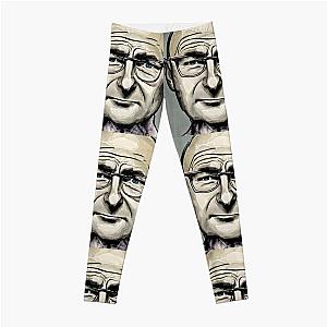 sketch of Phil Collins face Leggings