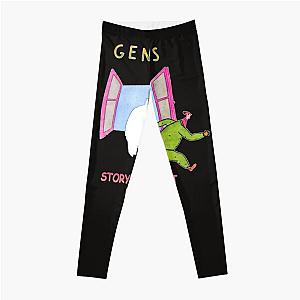 Best of English Rock Singer Genesis Band Phil Collins Logo Leggings