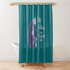 Vtg. Phil Collins 1983 Tour Shower Curtain