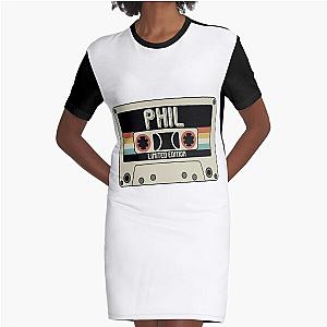 Gift For Men Crimson Phil Collins Vintage Photograp Graphic T-Shirt Dress