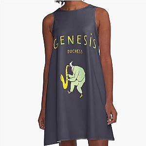 Graphic Genesis music band the Phil Collins Gifts For Women A-Line Dress