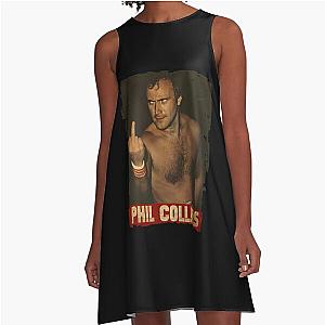 Phil Collins A-Line Dress