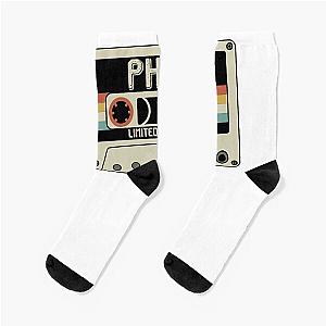 Gift For Men Crimson Phil Collins Vintage Photograp Socks