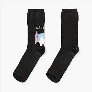 Best of English Rock Singer Genesis Band Phil Collins Logo Socks