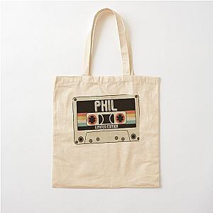 Gift For Men Crimson Phil Collins Vintage Photograp Cotton Tote Bag