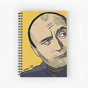 Phil Collins Spiral Notebook