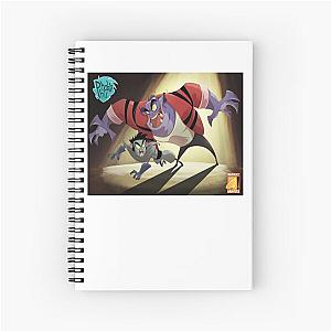 Funny Gifts Crimson Phil Collins Retro Wave Spiral Notebook