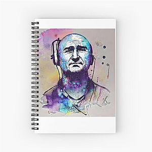 music with Phil Collins  Spiral Notebook