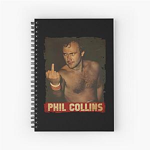 Phil Collins Spiral Notebook