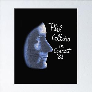 Vtg. Phil Collins 1983 Tour Poster