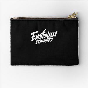 Best philip defranco merch emotionally exhausted Zipper Pouch