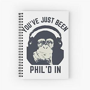 You have just been Filled in By Philip DeFranco Spiral Notebook