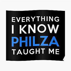 Philza Posters - Everything i know - Philza Poster RB1111