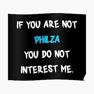 Philza Posters - If you are not - Philza Poster RB1111