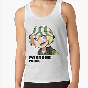 Philza Tank Tops - Graphic Philzas Playing Video Games Pantone Tank Top RB1111