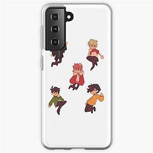 Philza Cases - Sleppy Bois aka Techno, Tubbo, PHILZA, Tommy and Wilbur Samsung Galaxy Soft Case RB1111