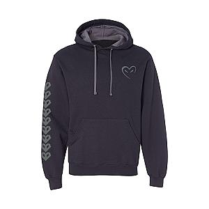 Ph1lzA Dark Heart Pullover Hoodie