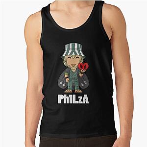 Philza Tank Tops - Graphic Philzas Cosplay Bucket Hat Love Video Games Tank Top RB1111