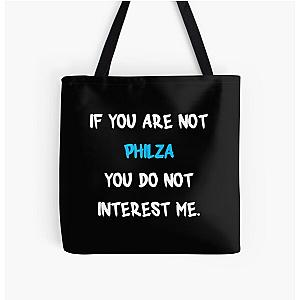 Philza Bags - If you are not - Philza All Over Print Tote Bag RB1111