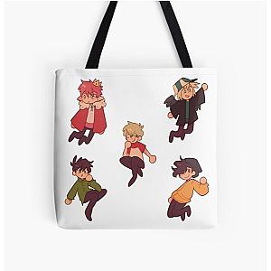 Philza Bags - Sleppy Bois aka Techno, Tubbo, PHILZA, Tommy and Wilbur All Over Print Tote Bag RB1111