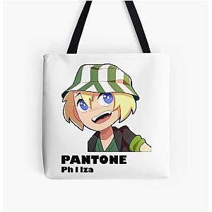 Philza Bags - Graphic Philzas Playing Video Games Pantone All Over Print Tote Bag RB1111