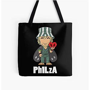 Philza Bags - Graphic Philzas Cosplay Bucket Hat Love Video Games All Over Print Tote Bag RB1111