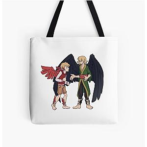 Philza Bags - Tommyinnit and Philza Flying Lessons All Over Print Tote Bag RB1111