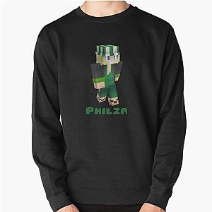 Philza Sweatshirts - Retro Philza Gamer Gaming Playing Pullover Sweatshirt RB1111