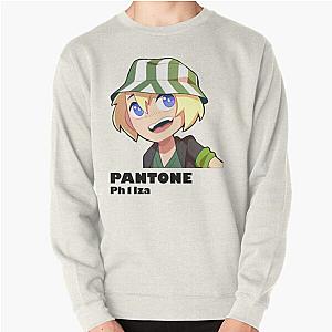 Philza Sweatshirts - Graphic Philzas Playing Video Games Pantone Pullover Sweatshirt RB1111