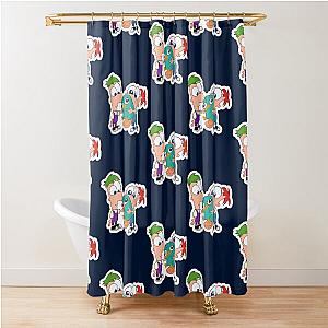Baby Phineas Ferb with Perry Shower Curtain