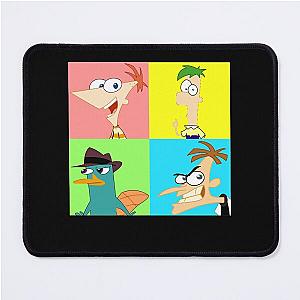 Rock Phineas Ferb Graphic Mouse Pad