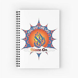 Phish Blaze On Fishman Donut - Phish Apparel and Accessories Spiral Notebook