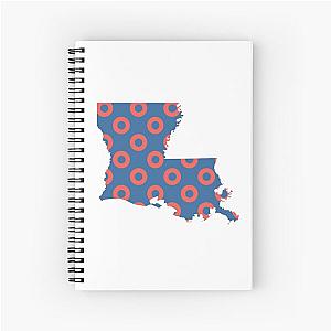 Phish Fishman Donut Louisiana Phan Apparel and Accessories Spiral Notebook