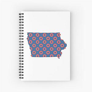 Phish Fishman Donut Iowa Phan Apparel and Accessories Spiral Notebook