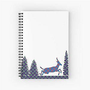 Phish Fishman Donut Antelope Shirt - Fishman Donut Mexico Spiral Notebook