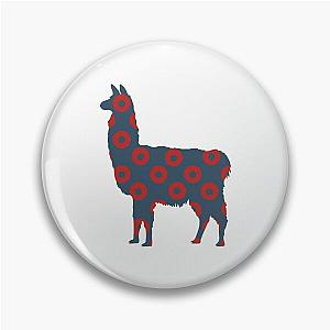 Phish Llama Fishman Doughnut Print  Pin