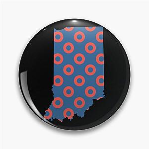 Phish Fishman Donut Indiana Phan Apparel and Accessories   Pin