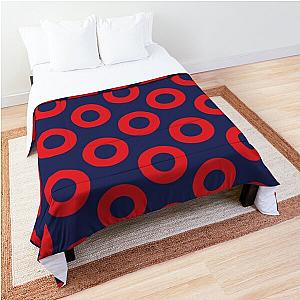 Fishman Doughnut Phish Pattern Comforter