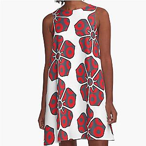 Phish - Tropical Donut Flower  A-Line Dress