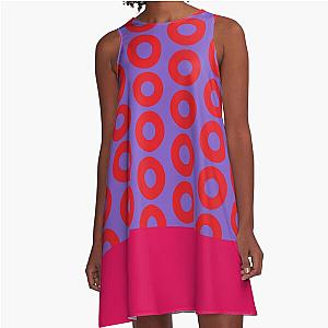 Phish - Fishman Donut  A-Line Dress