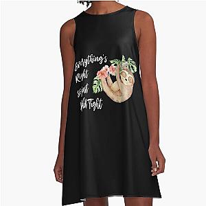 Phish Everything-s Right Design- Phish Everything-s Right   A-Line Dress