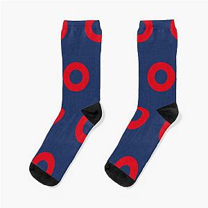 Phish - Fishman Donut Pattern Socks