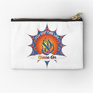 Phish Blaze On Fishman Donut - Phish Apparel and Accessories Zipper Pouch