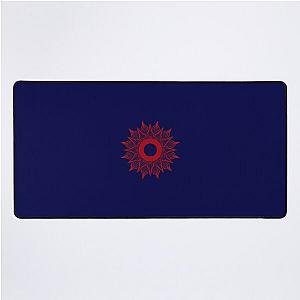 Phish - psychedelic Fishman donut Desk Mat