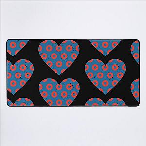 Phish Fishman Donut Heart Desk Mat