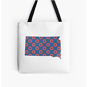 Phish Fishman Donut South Dakota Phan Apparel and Accessories All Over Print Tote Bag