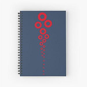 Phish - Fishman Donuts n Logo Bubbles Spiral Notebook