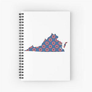 Phish Fishman Donut Virginia Phan Apparel and Accessories Spiral Notebook