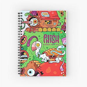 arts phish summer tour 2022 anggrek Spiral Notebook