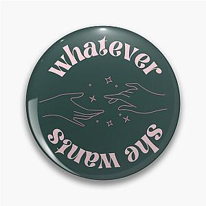 Phoebe Bridgers Pins - Whatever She Wants - Phoebe Bridgers - Teal/Pink Pin RB2109